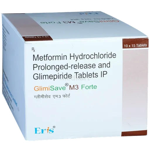 glimisave m 3 forte tablet 15's